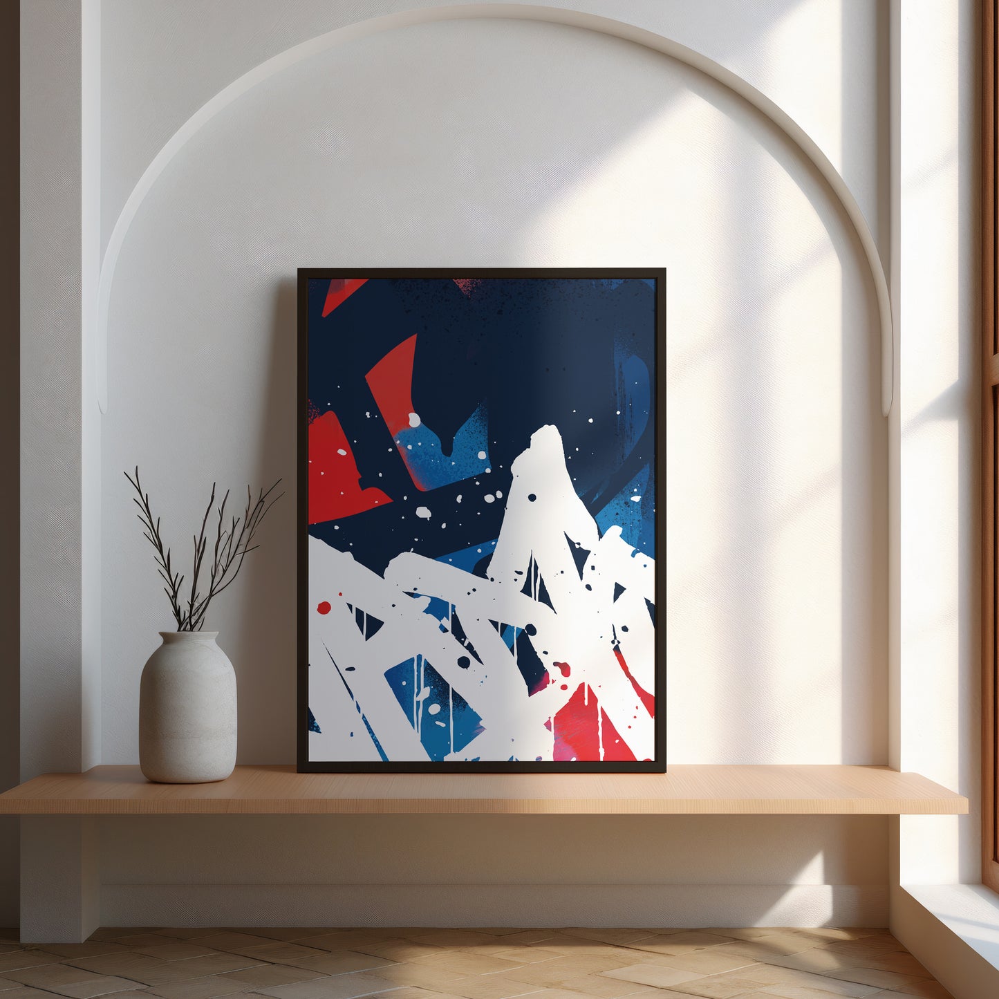 "Abstract Graff" Kunstdruck