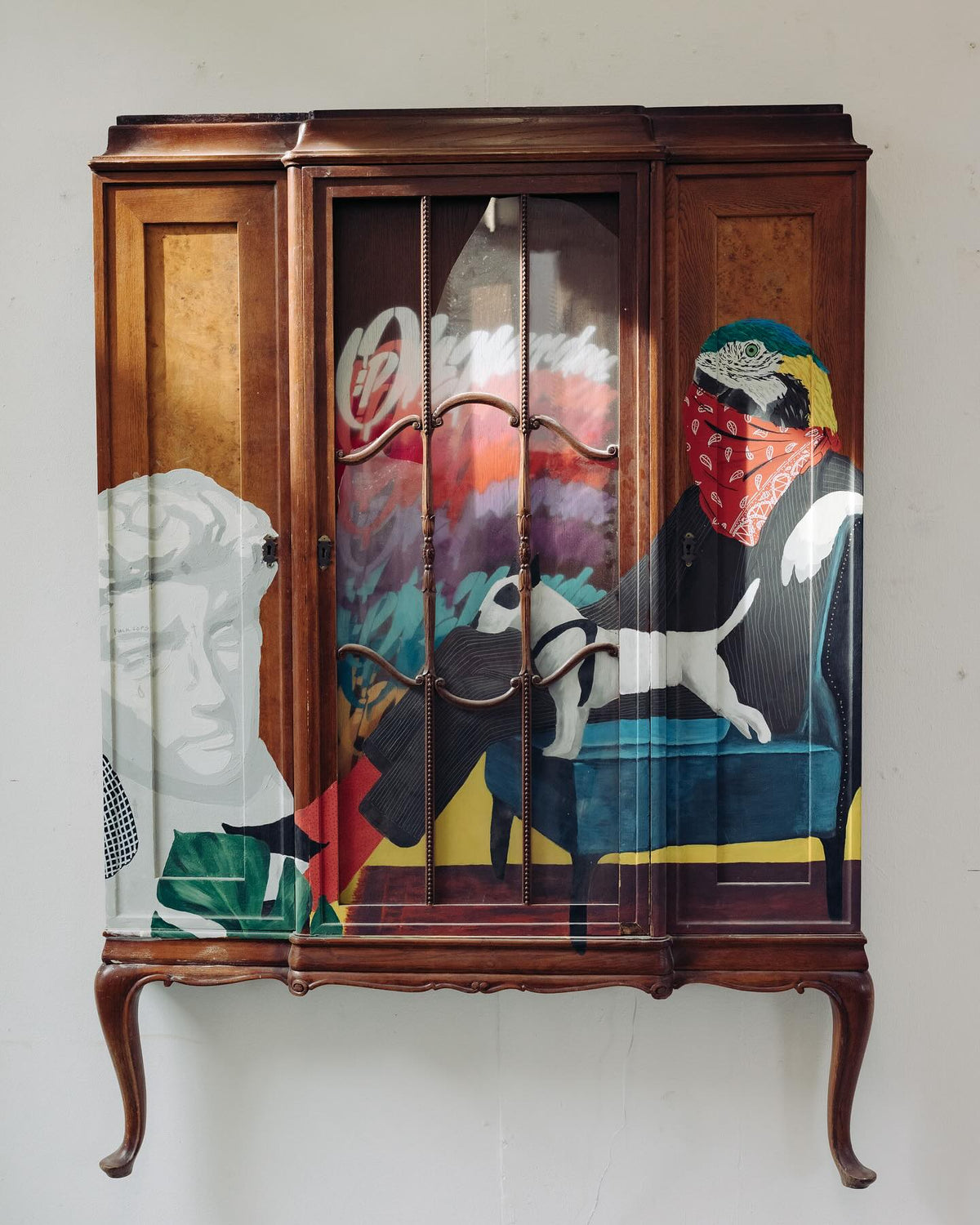 OpSec Vitrine Wandmöbel