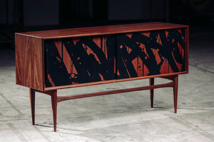 Midcentury vs Graffiti Sideboard