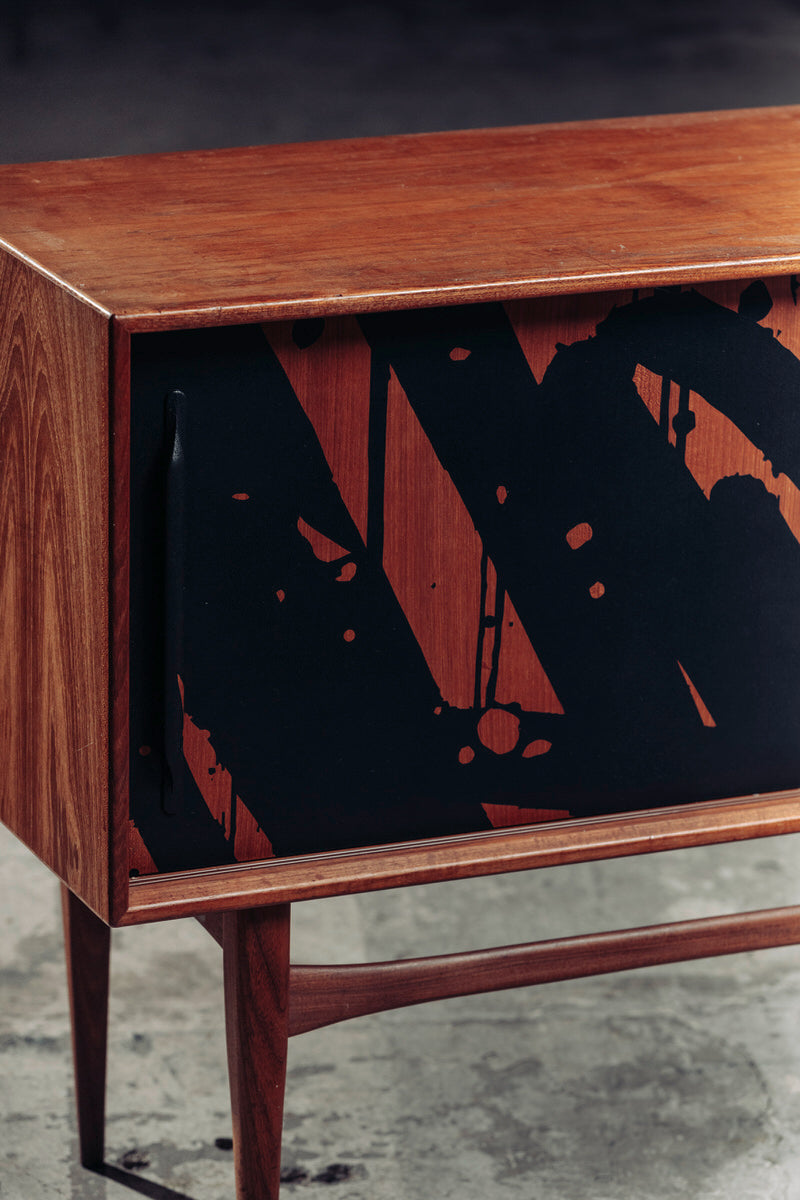 Midcentury vs Graffiti Sideboard